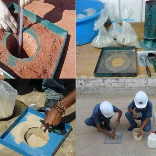 Ensaio de Densidade In Situ com Cone de Areia em Chapecó